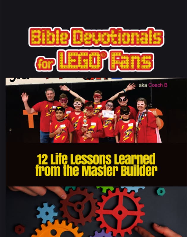 Bible Devotionals for LEGO fans book cover