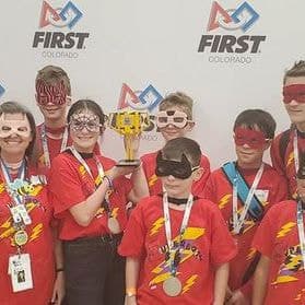 2019 Judges FIRST Family Award trophy